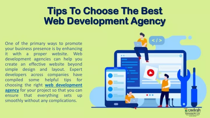 tips to choose the best web development agency