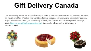 Send Valentine’s Special Gifts to Canada | Gift Delivery Canada | Free Shipping