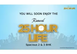 Runwal Codename 25 Hour Life Manpada Ghodbunder Road Thane Brochure