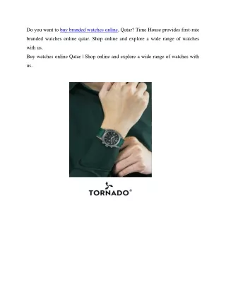 buy branded watches online