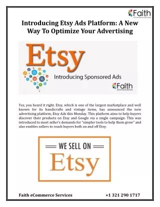 introducing etsy ads platform
