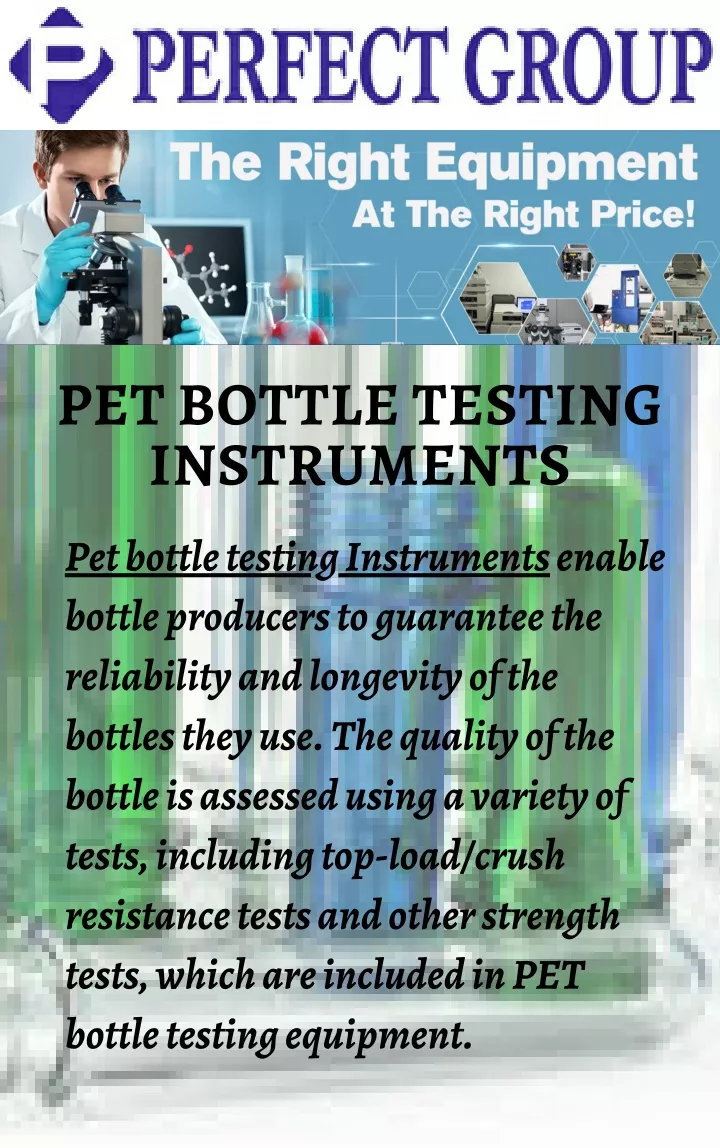 pet bottle testing instruments