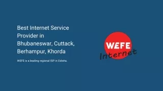 Best Internet Service Provider in Bhubaneswar, Cuttack, Berhampur, Khorda