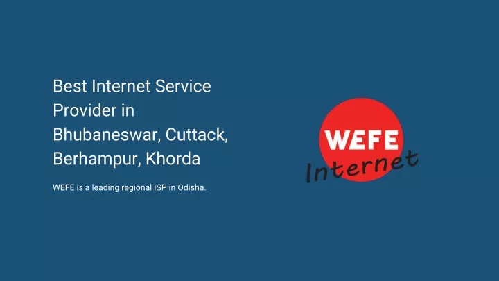 best internet service provider in bhubaneswar