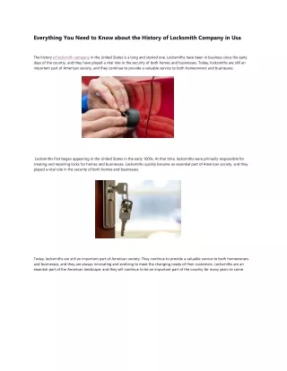 Best Trusted Locksmith Company Brooklyn NYC