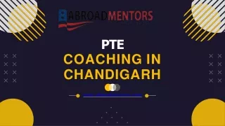 PTE Coaching in Chandigarh