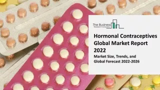 hormonal contraceptives global market report 2022