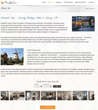 Mirabelle Inn – Luxury Boutique Hotel in Solvang, CA 1