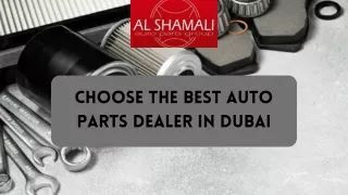 Most Reliable Dubai Auto Parts Dealers - Al Shamali Auto Parts
