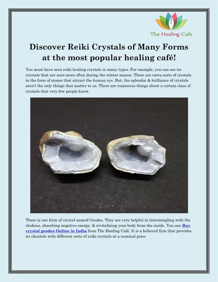 discover reiki crystals of many forms at the most