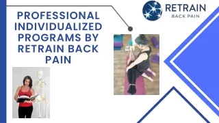 Get the Best Individualized Programs by Retrain Back Pain