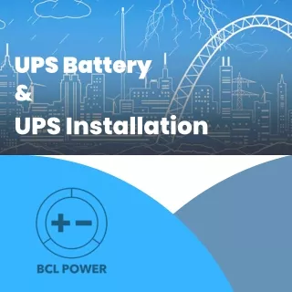 UPS Batteries, UPS Battery, UPS Installation