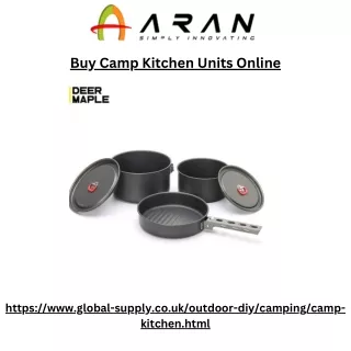 Buy Camp Kitchen Units Online
