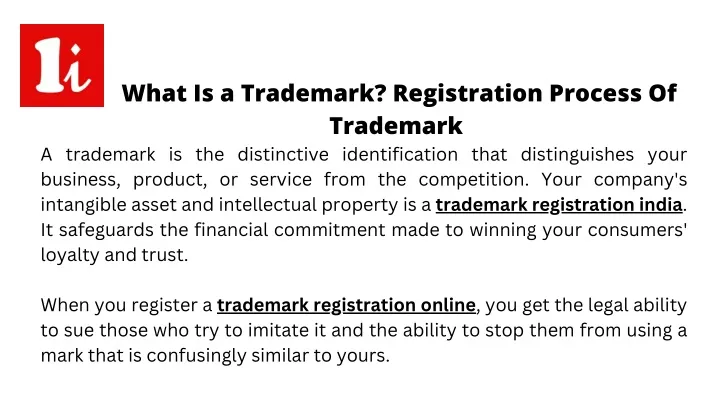 what is a trademark registration process
