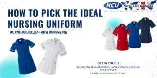 How to Pick the Ideal Nursing Uniform