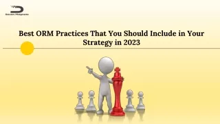 best orm practices that you should include in your strategy in 2023