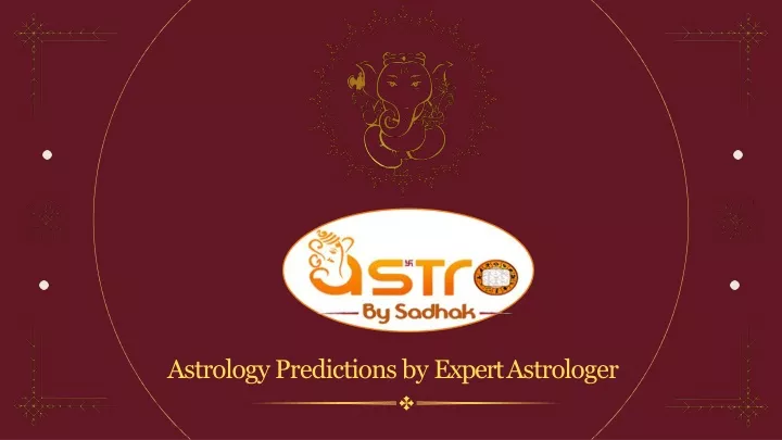 astrology predictions by expert astrologer