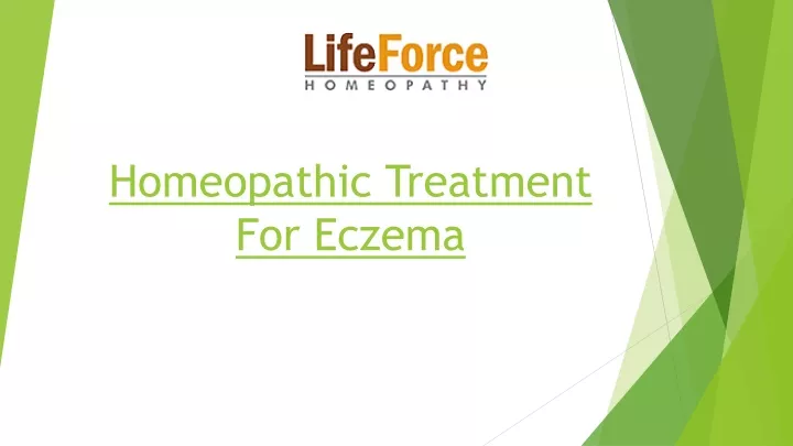 homeopathic treatment for eczema