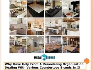 Why Have Help From A Remodeling Organization Dealing With Various Countertops Brands In Il