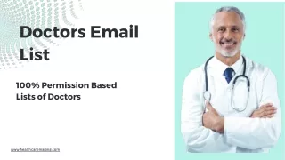 doctors email list