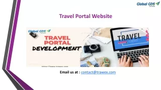 travel portal website