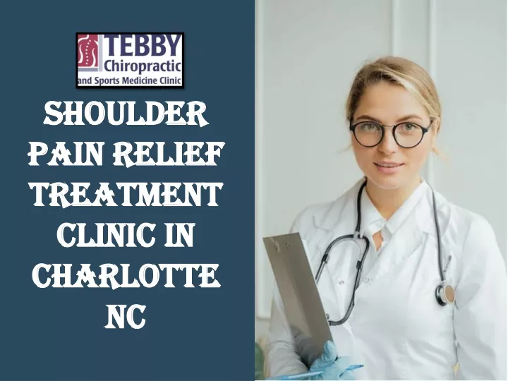 shoulder pain relief treatment clinic in charlotte nc