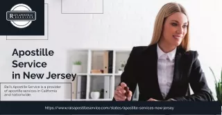 Get Apostille Service in New Jersey at a reasonable price from Rai’s Apostille Service.