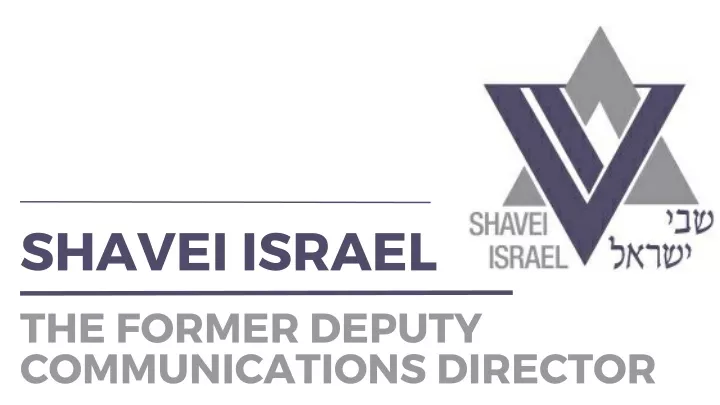 shavei israel the former deputy communications