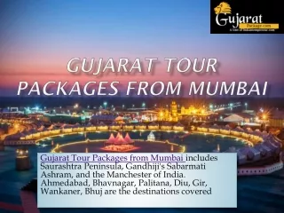 What are the five types of tour packages??