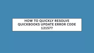 Resolve QuickBooks Error 12157- Best Troubleshooting Guide