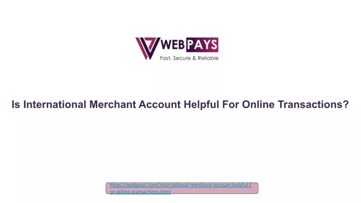 is international merchant account helpful