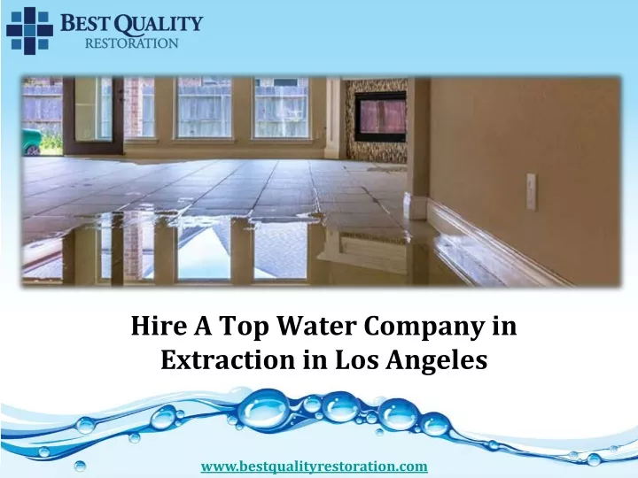 hire a top water company in extraction