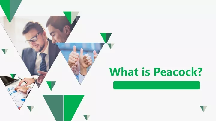what is peacock