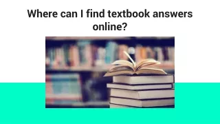 Where can I find textbook answers online_