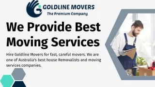 Professional Two Men And A Truck in Melbourne| Goldline Movers