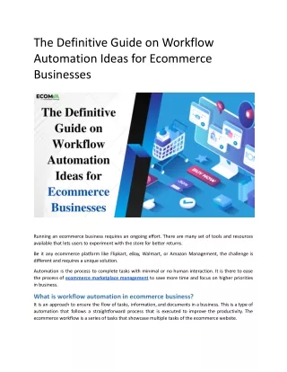 the definitive guide on workflow automation ideas