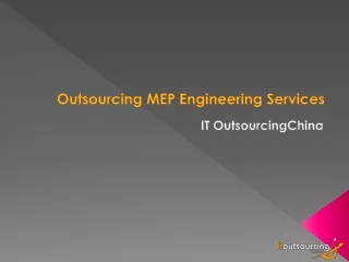 outsourcing mep engineering services