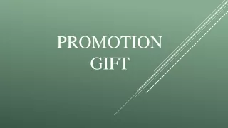Promotion Gift