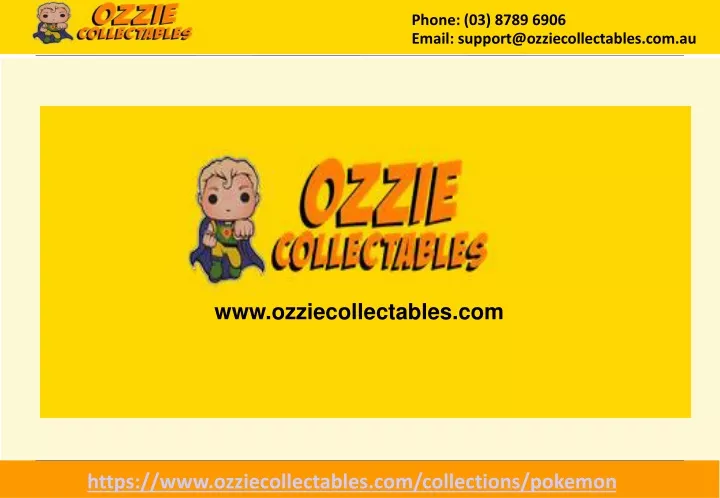 www ozziecollectables com