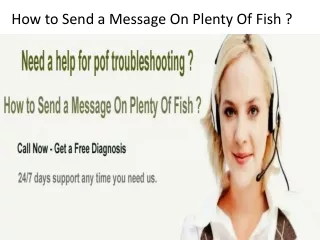 how to send a message on plenty of fish