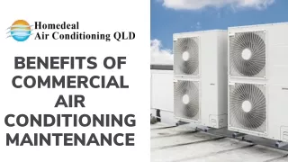 Benefits of commercial air conditioning maintenance