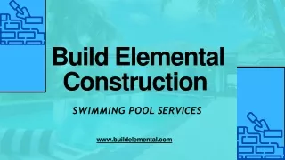 Swimming Pool Construction and Pool Services in Santa Barbara