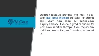 wecaremedical us provides the most up to date