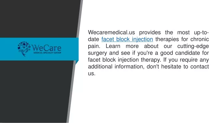 wecaremedical us provides the most up to date