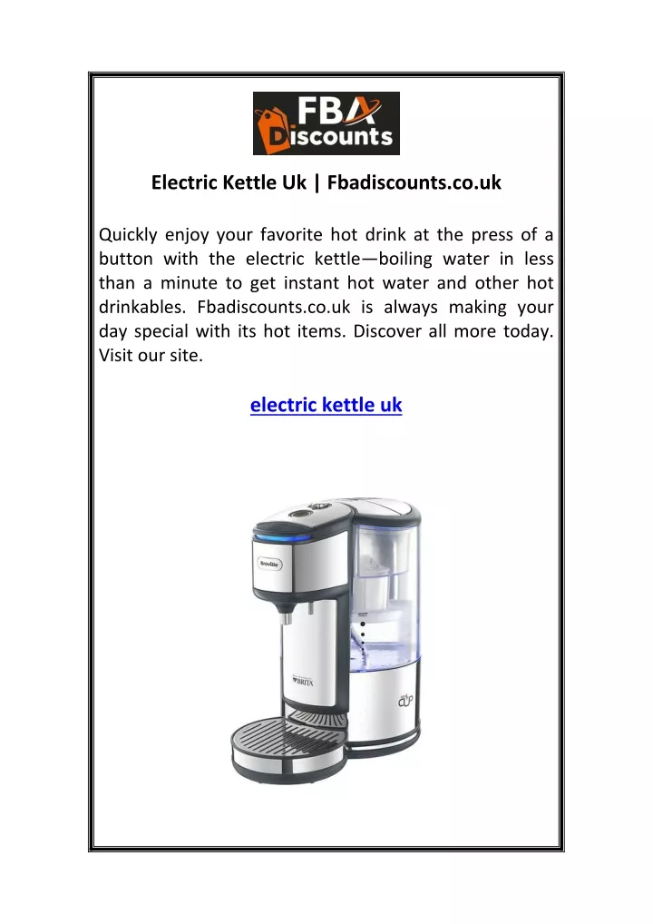 electric kettle uk fbadiscounts co uk