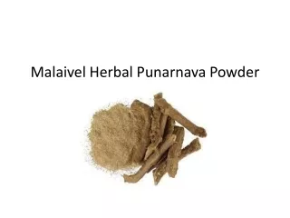 malaivel herbal punarnava powder