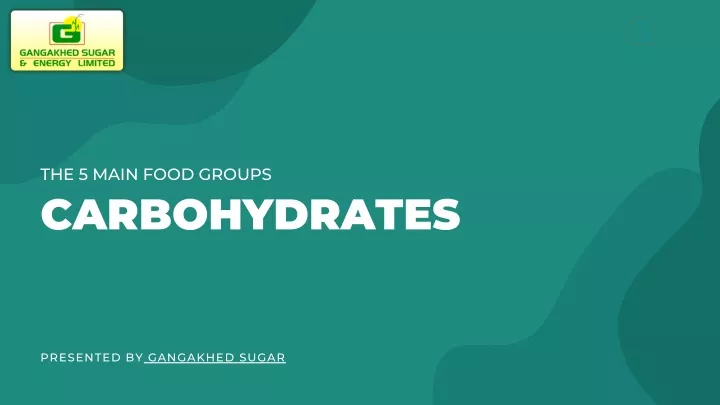 the 5 main food groups carbohydrates