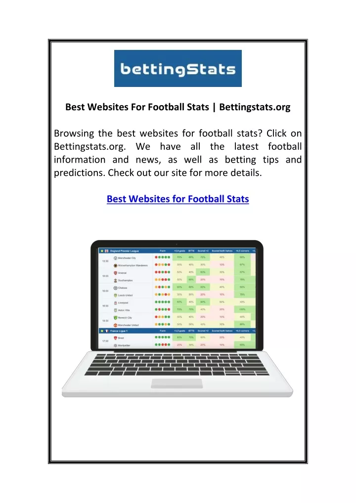 best websites for football stats bettingstats org