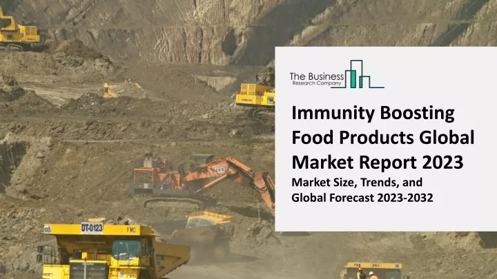 immunity boosting food products global market