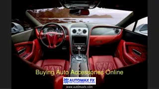 Tips buying auto accessories online
